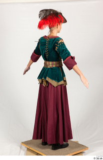  Photos Medieval Castle Lady in dress 1 Medieval clothing medieval Castle lady whole body 0006.jpg